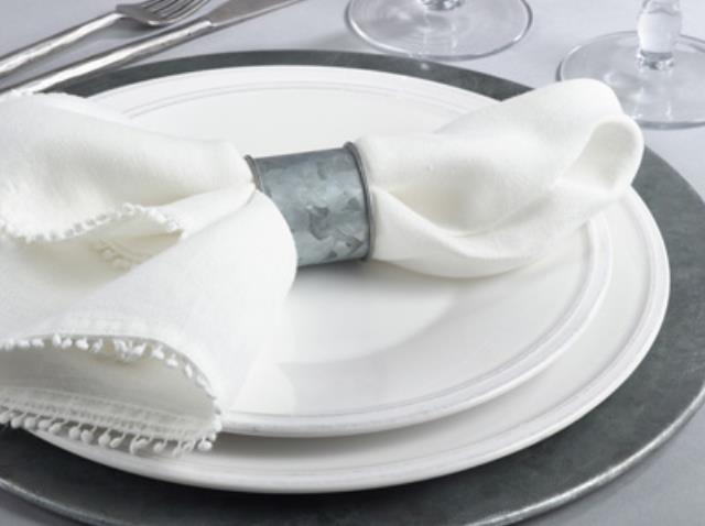 Rental store for Galvanized Napkin Ring in San Francisco CA