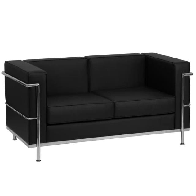 Rental store for Manhattan Black Loveseat in San Francisco CA