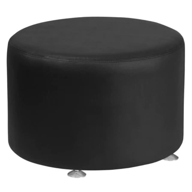 Rental store for Manhattan Black Round Ottoman in San Francisco CA