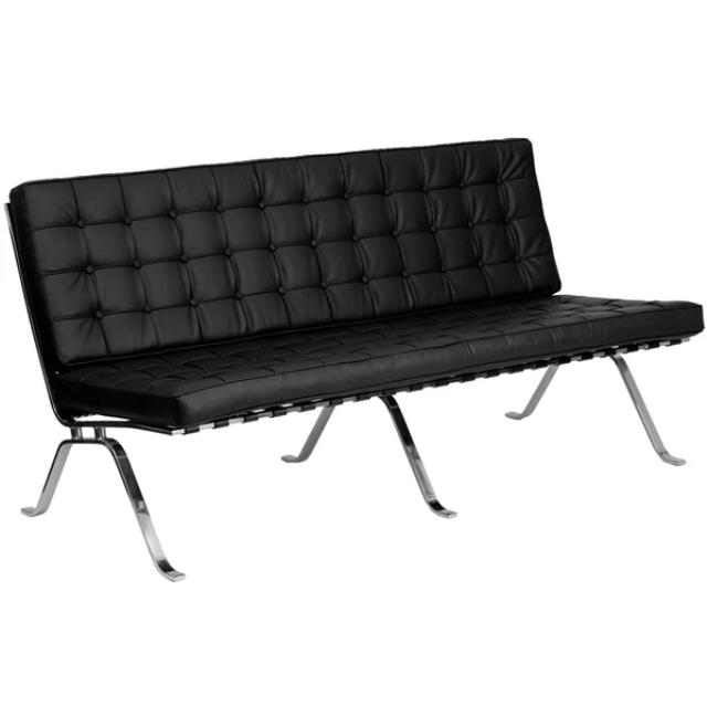 Rental store for Masonic Black Sofa in San Francisco CA